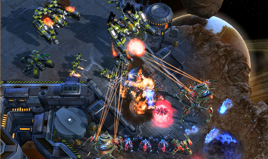 StarCraft II gameplay