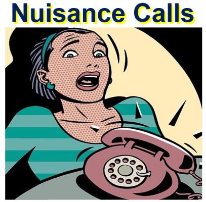 Telemarketing nuisance calls