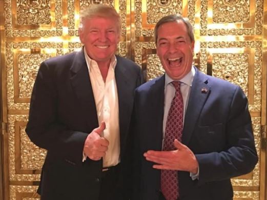 Trump and maybe future Ambassador Farage