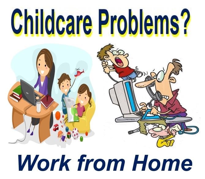 Teleworking may resolve childcare costs problems