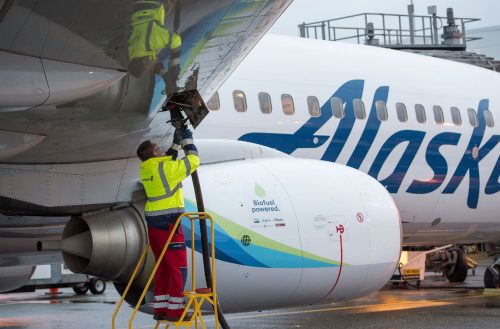 biojet fuel Alaska Airlines