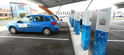 electric car charging points