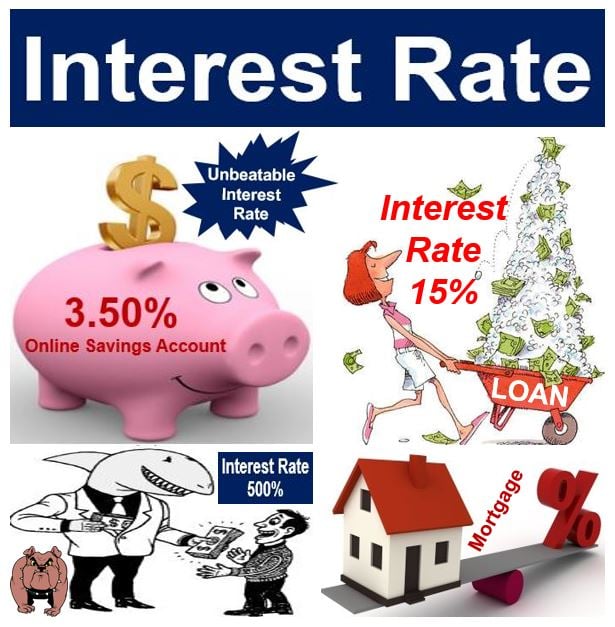 What is interest rate? Definition and examples Market Business News