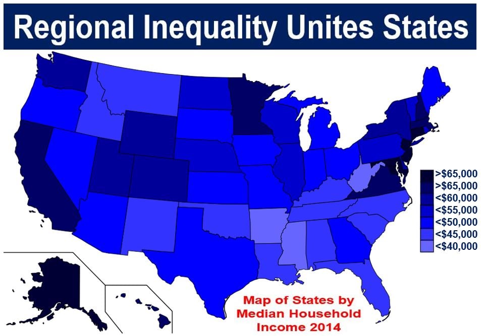 Regional Inequality United States