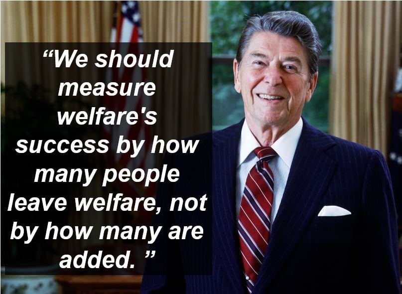 Ronald Reagan welfare quote