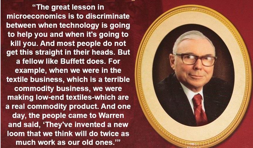 Charlie Munger - Microeconomics quote