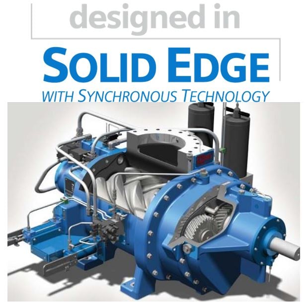 Computer-aided design using Solid Edge