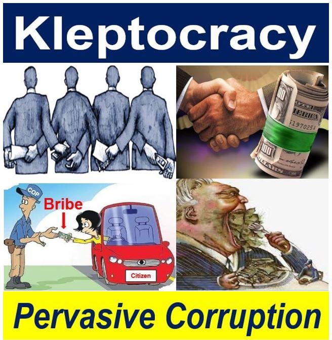 Kleptocracy and pervasive corruption
