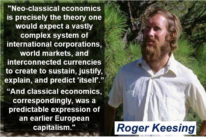 Roger Keesing - neo-classical economics quote