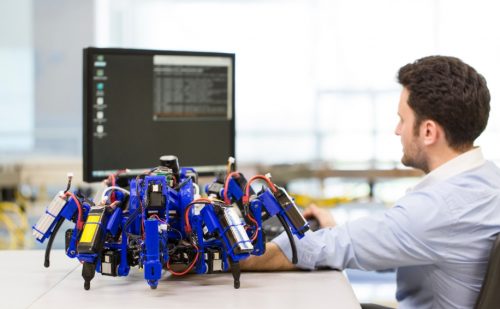 3D printing Siemens spider-bot