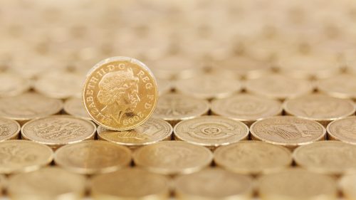 UK tax burden pound coins
