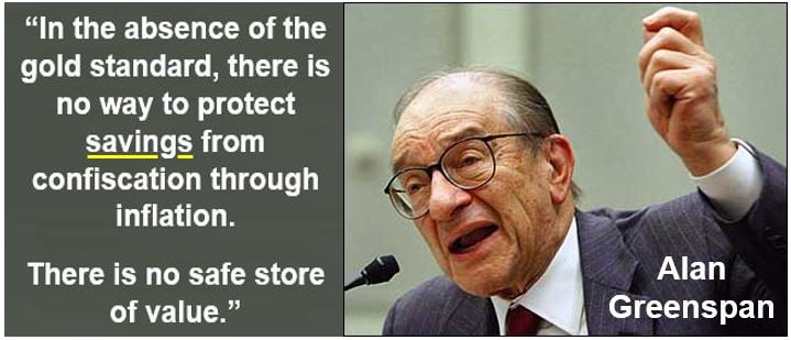 Alan Greenspan - Savings quote