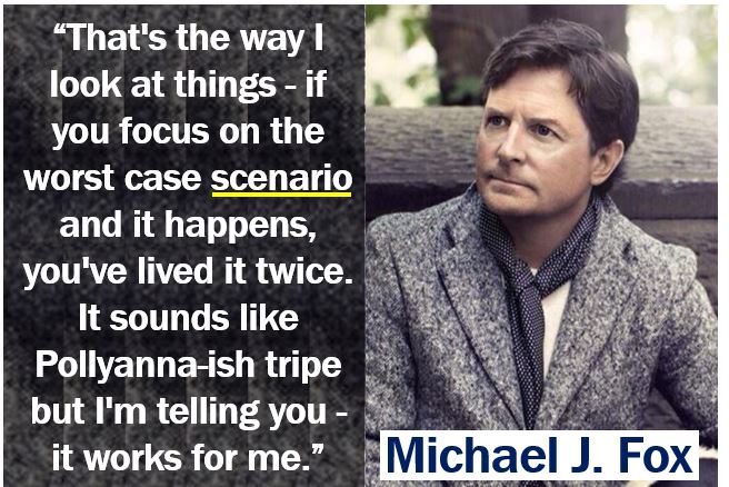 Michael J Fox scenario quote