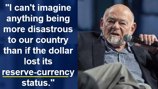 Sam Zell - reserve currency quote