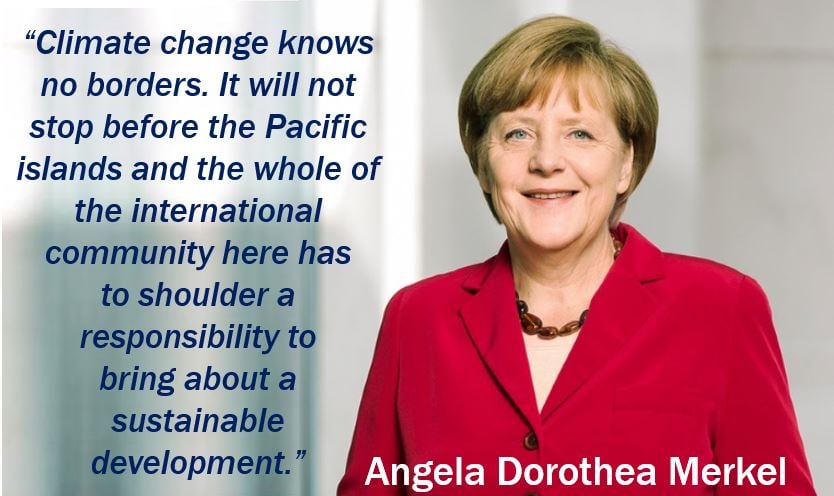 Angela Merkel - Sustainable Quote