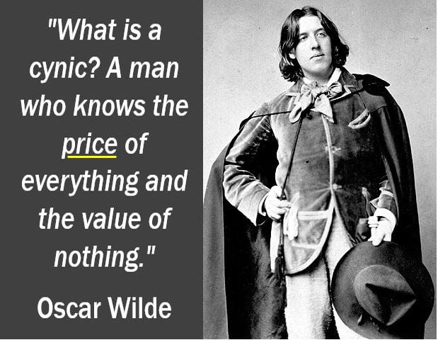 Oscar Wilde Price Quote