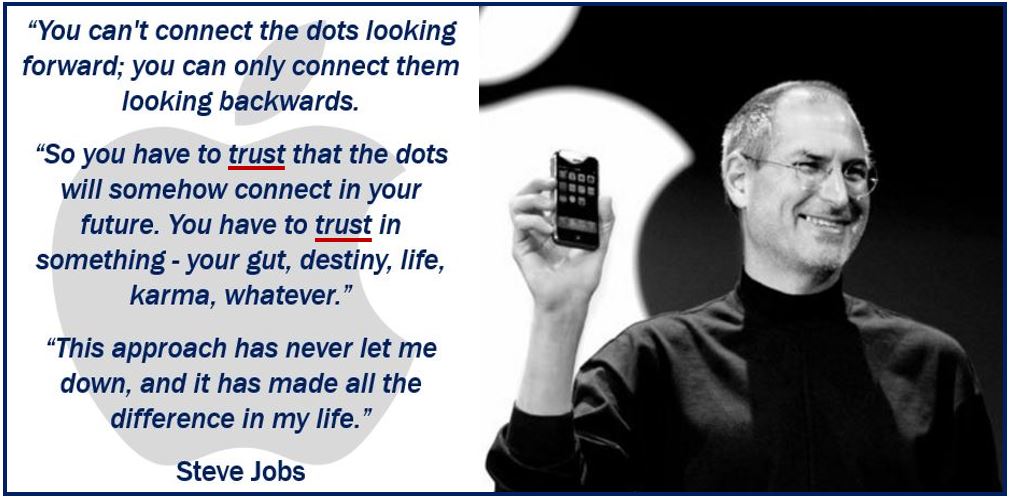 Steve Jobs - Trust Quote