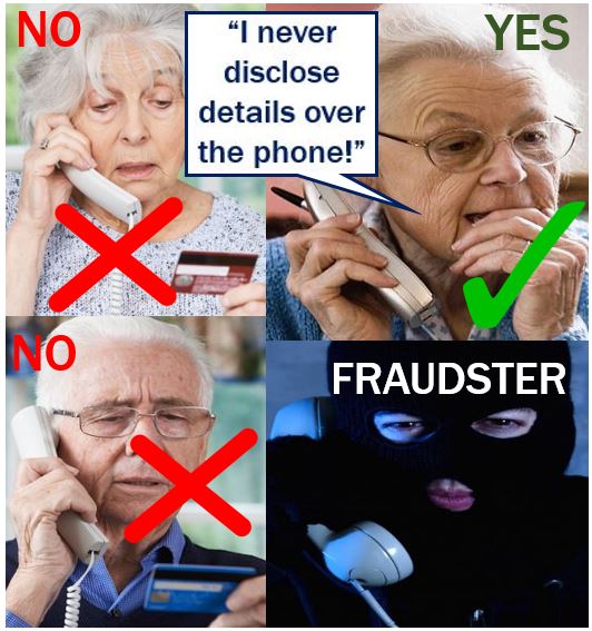 Fraudsters trying to con people