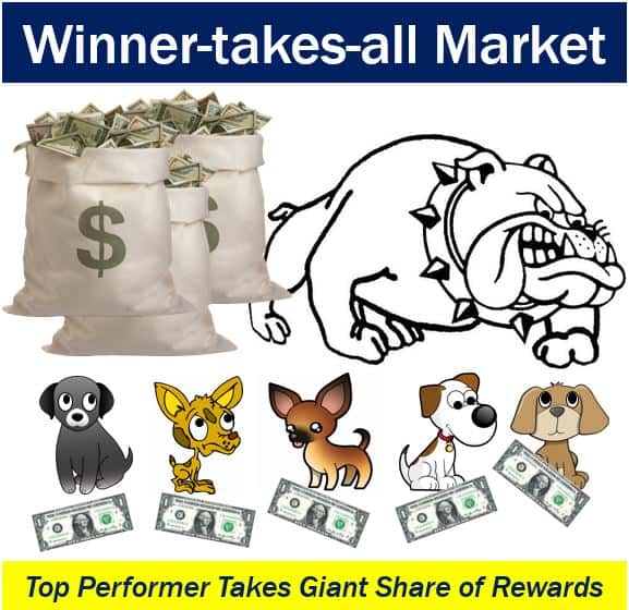 Winner-takes-all market