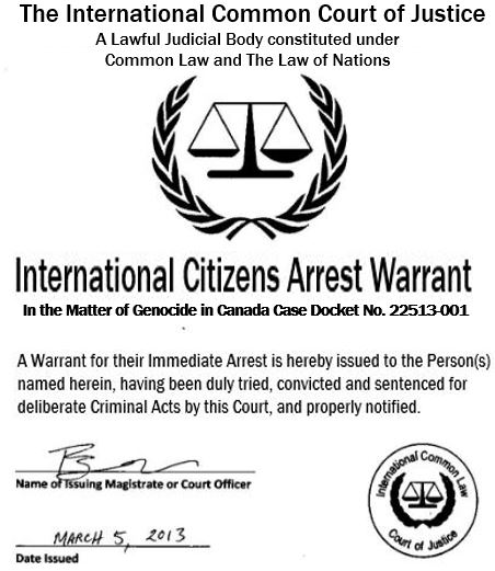 Arrest warrant