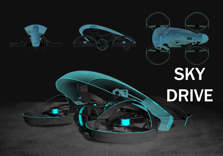 Sky Drive - flying car