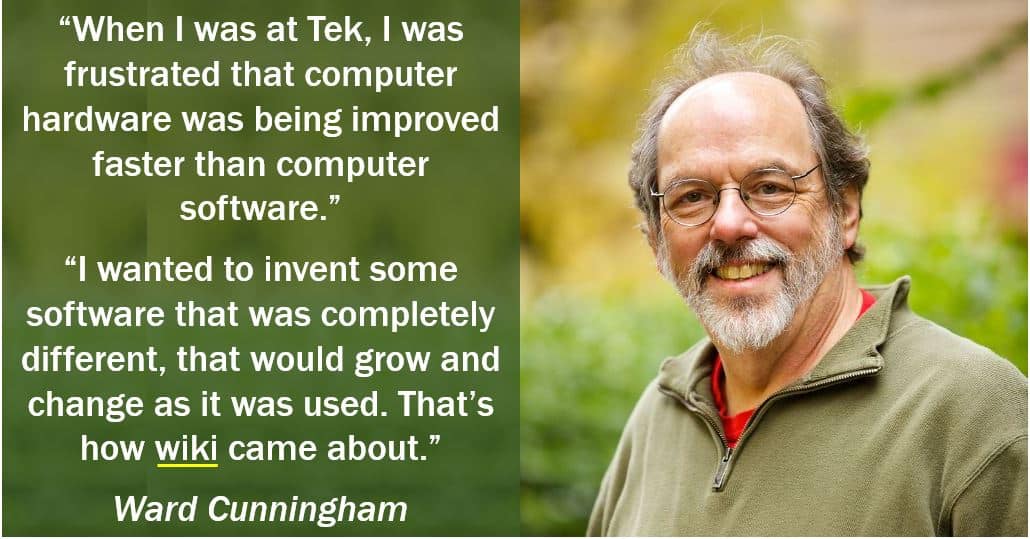 Ward Cunningham - Inventor of Wiki