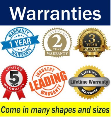 Warranty - definition and meaning - Market Business News