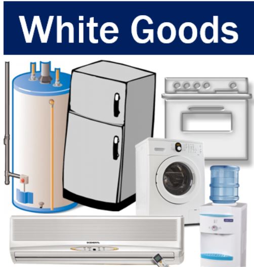 White goods - definition and meaning - Market Business News