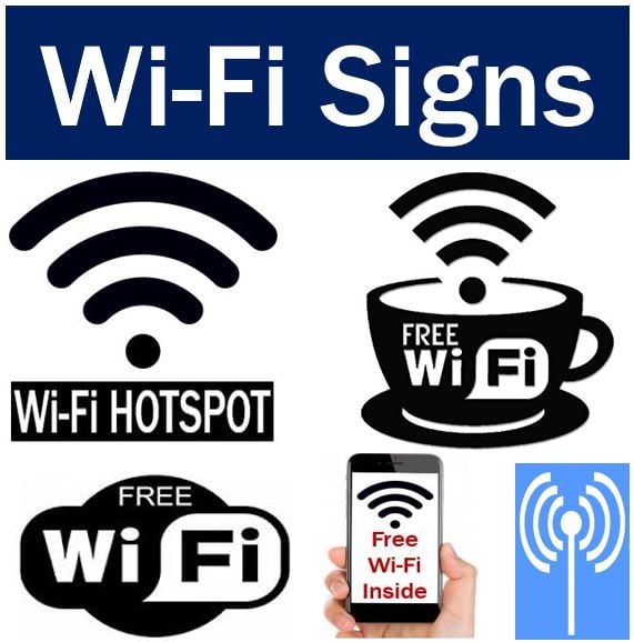 Wi-Fi signs