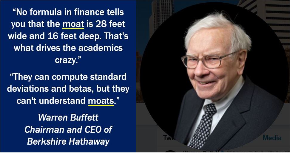 Wide Economic Moat - Warren Buffett quote