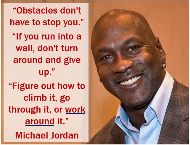 Michael Jordan - work around quote