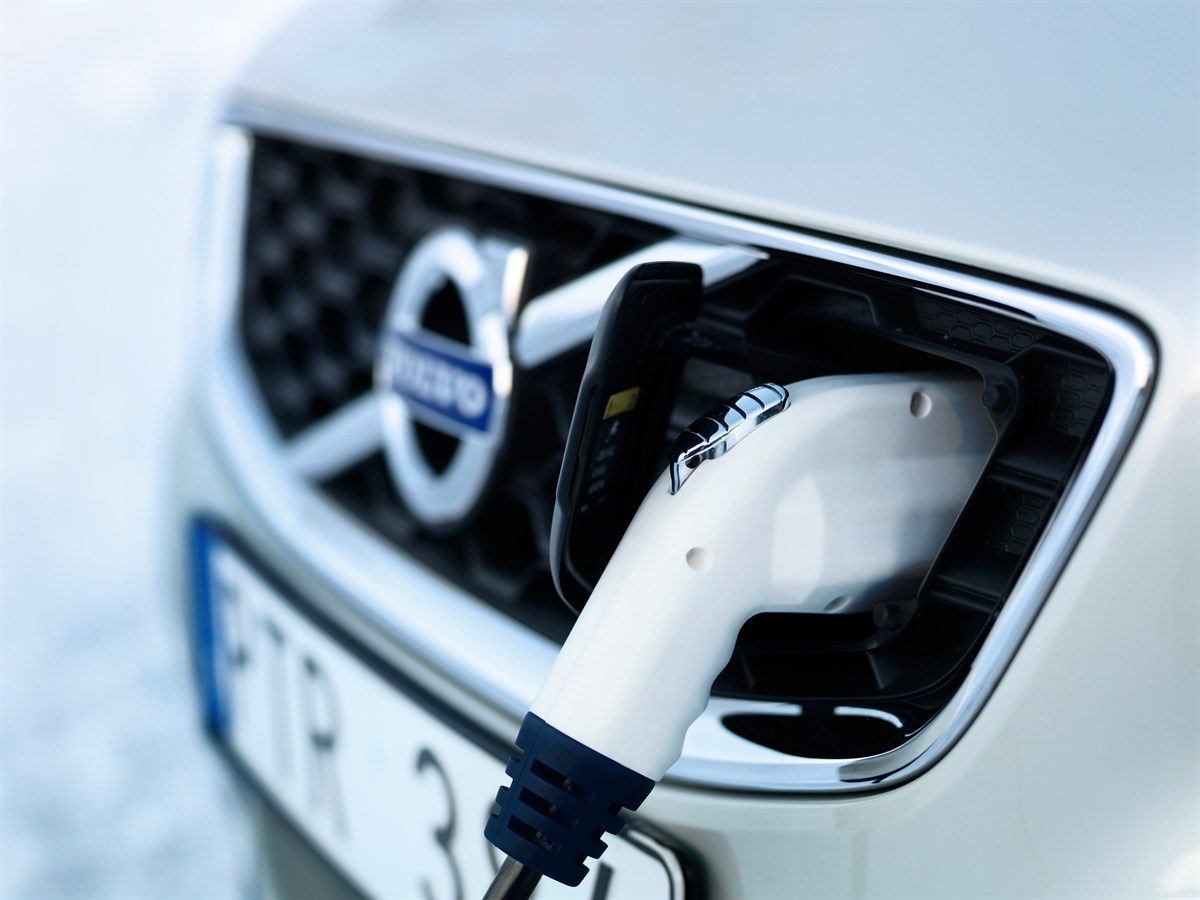 Charging the Volvo C30 electric car