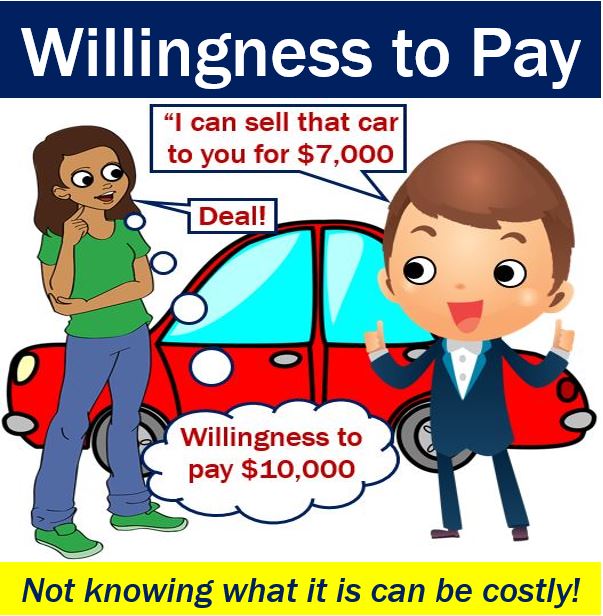 Willingness to pay - not knowing is expensive