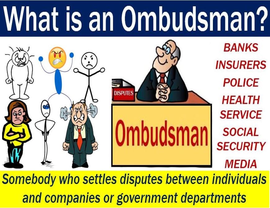 Ombudsman - image with definition and example