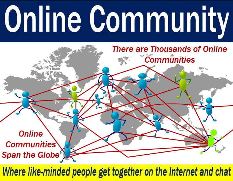 Online community - image explaining meaning