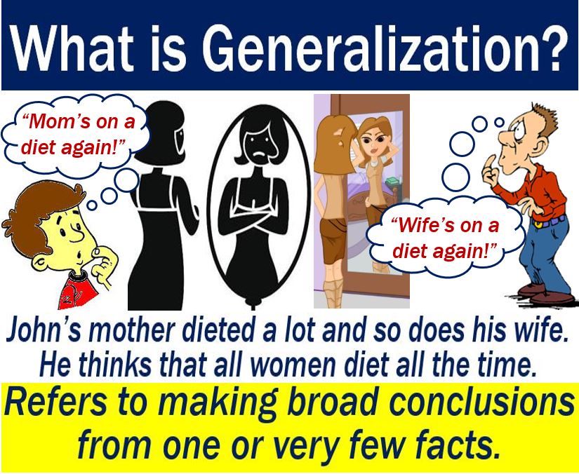 Generalization - definition and example
