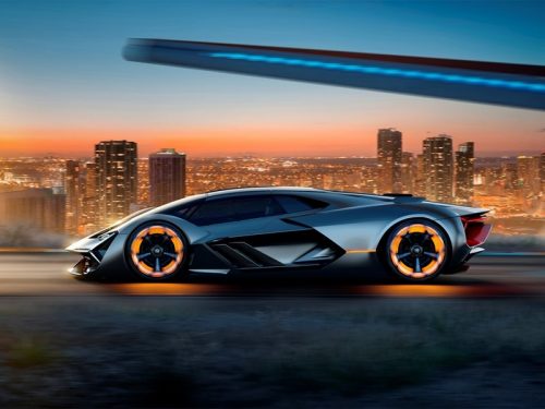 hypercar by MIT and Lamborghini