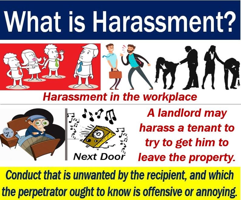 Harassment - definition and some examples