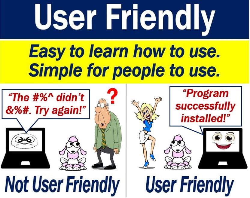 User-Friendly - definition and example