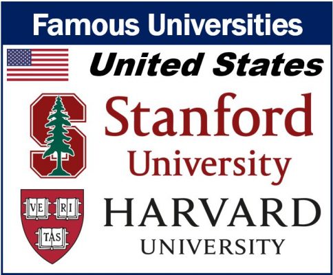 Famous universities United States