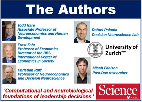 The authors - article on leadership