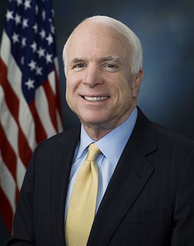 John McCain's official Senate portrait