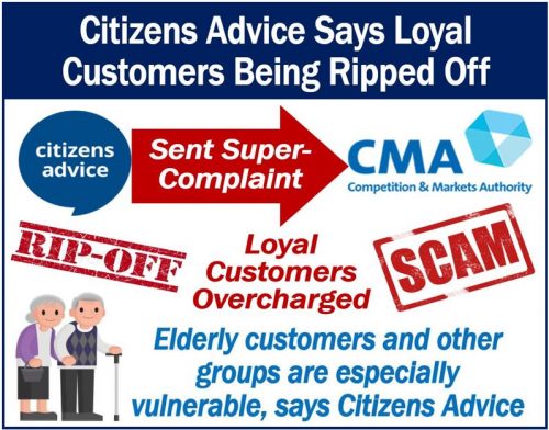 Citizens Advice says loyal customers being ripped off