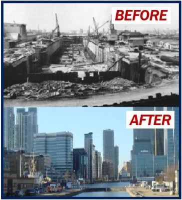 Economic Blight London Docklands Transformation