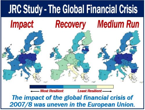 JRC Study - Global Financial Crisis uneven impact