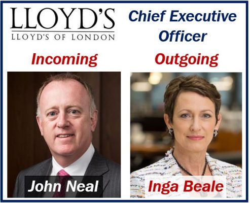 Lloyd's of London incoming and outgoing CEOs