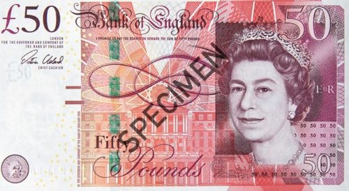 £50 note