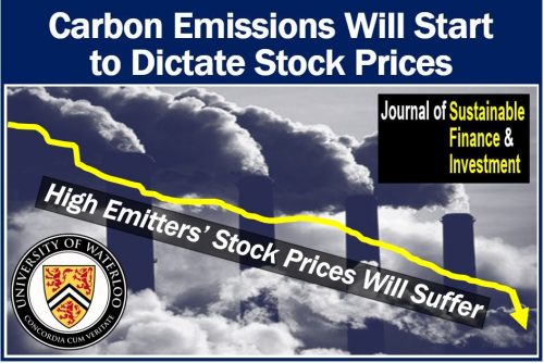 Carbon emissions and stock prices