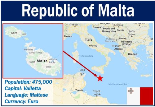 Map of Malta - Maltese Economy article