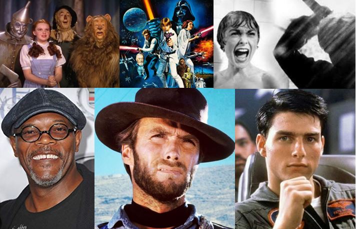 Most influential actors and movies ever